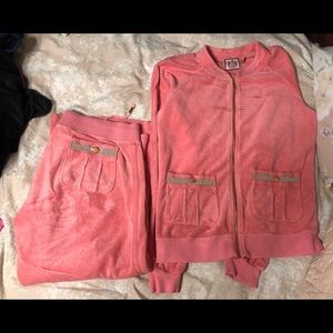 Juicy Couture terry cloth tracksuit